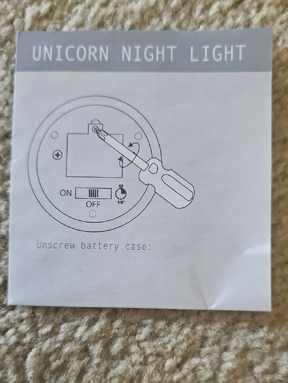 Unicorn LED Night Light - White Body with Rainbow Mane